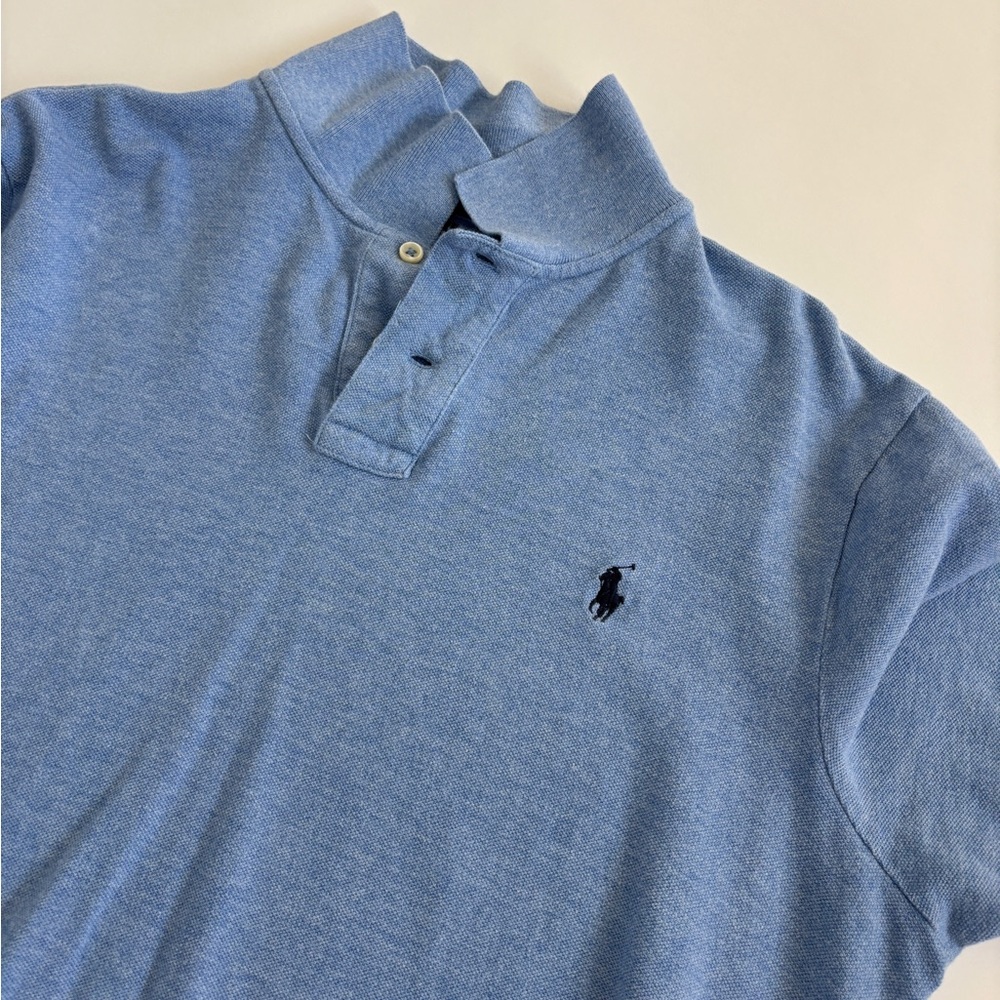 Polo Ralph Lauren blue men’s larger polo mesh